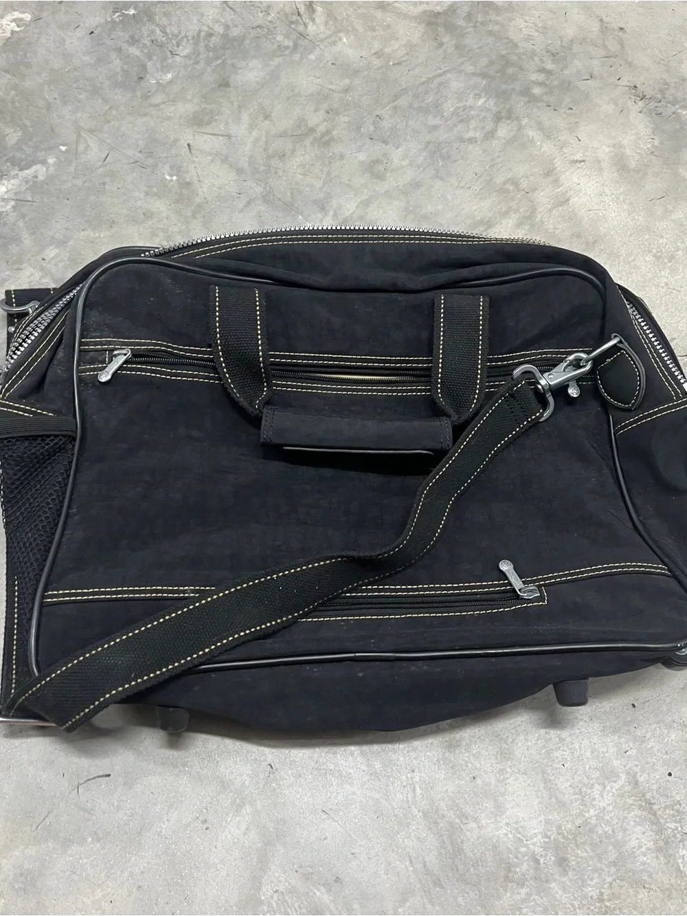 Kipling Laptop Computer Bag Black Monkey Work School Messenger